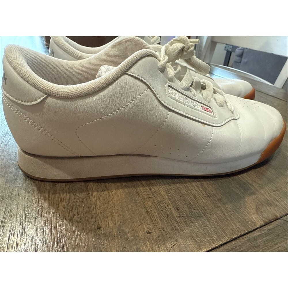 Reebok Women's Princess Sneakers White Leather Womens Size 8 M 120671566